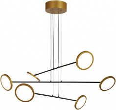 Подвесная люстра MD19001002 MD19001002-6A black/gold