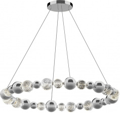 Подвесной светильник Elliot Diamante MD21001002-1F chrome