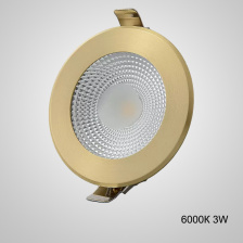Встраиваемый светодиодный светильник ACT D10 6000К 3W