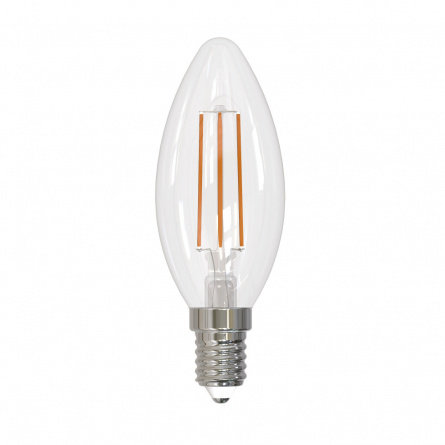 Лампочка светодиодная  LED-C35-9W/3000K/E14/CL PLS02WH картон фото 1