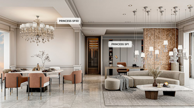 Люстра Crystal Lux PRINCESS SP30 фото 3