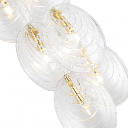 Светильник подвесной Crystal Lux MAR SP6 TRANSPARENTE фото 3