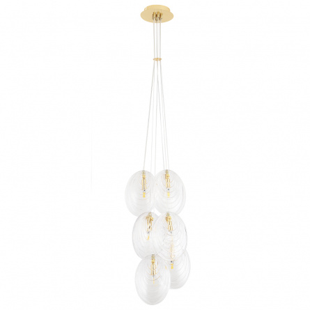 Светильник подвесной Crystal Lux MAR SP6 TRANSPARENTE фото 1